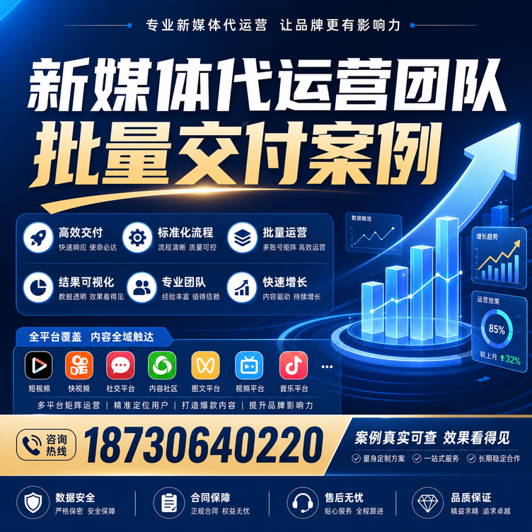 塔城代运营公司多客户账号批量高效交付案例